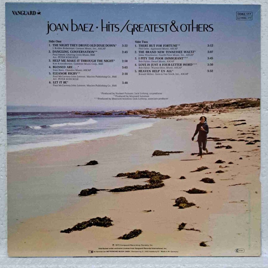Joan Baez – HitsGreatest & Others – Disc Vinil LP VG+ (lotI)