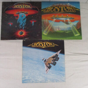 LOT 3 Disc Vinil LP VG VG+ Boston LOT 3 Disc Vinil LP VG- VG VG+ Boston