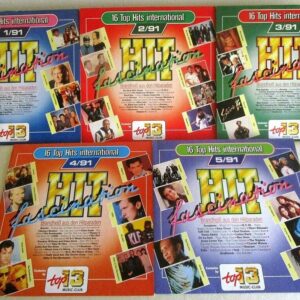 LOT 5 DISC Vinil LP VG VG+ Hit Fascination 191 LOT 5 DISC Vinil LP VG VG+ Hit Fascination 1/91, 2/91, 3/91, 4/91, 5/91 Vanilla Ice, Bad Boys Blue, Roxette, The KLF, Scorpions, Status Quo, Blue System