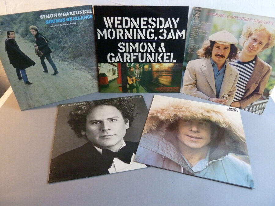 LOT 5 DISC Vinil LP VG VG+ Simon & Garfunkel, Paul Simon