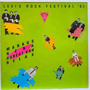 Levi's Rock-Festival '83 - Nena, Markus, Hubert Kah, Relax - Disc Vinil LP VG+ (lotM)