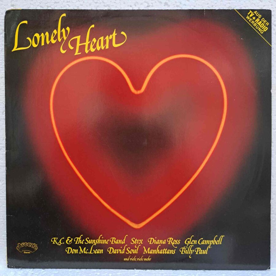 Lonely Heart – Disc Vinil LP VG+ (lotI) - Real Thing, Dr. Hook, Sweet Sensation, Diana Ross, Billy Paul