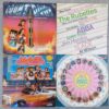 Lot Compilatii 4 bucati (9) Disc VINIL LP VG VG+ Michael Sembele Trans X - Michael Sembello - Laid Back - Ryan Paris - Gazebo - Slade - Neil Sedaca - Abba - Bee Gees - Matchbox ...