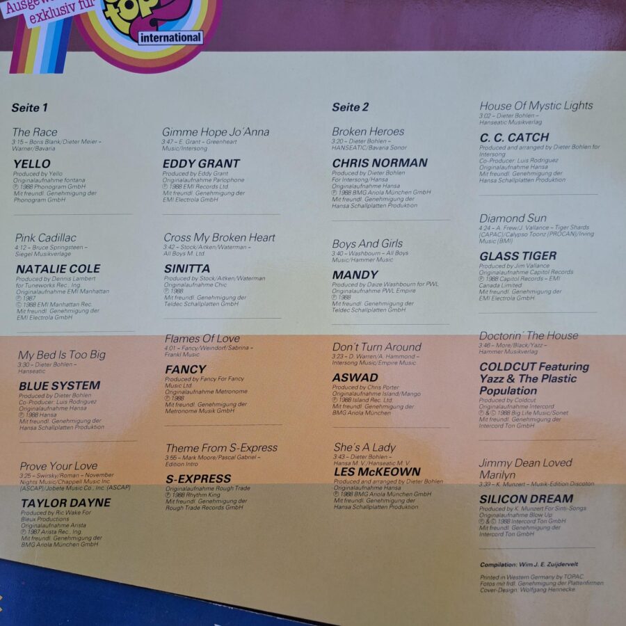 Lot Compilatii 4 bucati 50 non stop dico megamix pop rock (DM14) Disc VINIL LP VG VG+ Yazoo - Falco - Peter Kent - Phil Collins - Saragossa Band - Eddy Grant - Yello - Blue System - Chris Norman - Fnacy - C C Catch ...