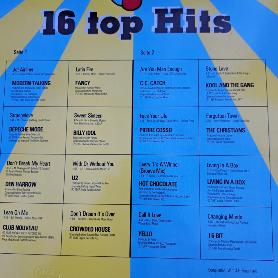 Lot Compilatii 4 bucati italiana pop rock (DM12) Disc VINIL LP VG VG+ Luisa Fernandez - Smokie - Exile - Bino - Joe Cocker - Cat Stevens - Rod Steward - Mick Jagger - Dead Or Alive - Fun Fun C c catch - Den Harrow - Fancy - U2 - Billy Idol - Depeche Mode -