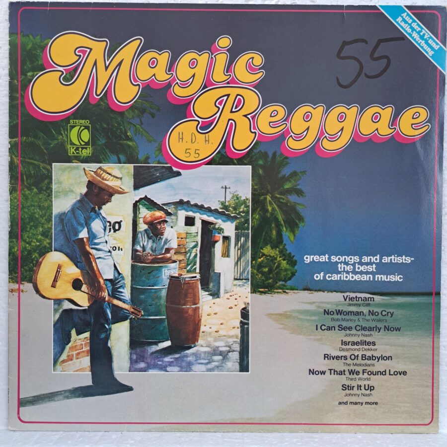 MAGIC REGGAE Disc VINIL LP VG+ Jimmy Cliff , Johnny Nash , Inner Circle, Bob Marley & The Wailers, Third World, Desmond Dekker ...
