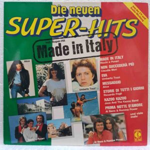 Die Neuen Super-Hits - Made In Italy - Disc Vinil LP VG (lotR) - Ricchi E Poveri,Umberto Tozzi, Al Bano & Romina Power, Alice, Sandro Giacobbe