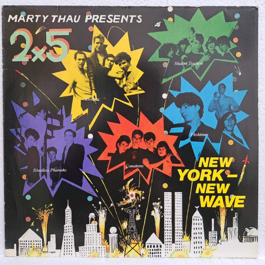 Marty Thau Presents 2x5 Disc VINIL LP VG+ (box6)