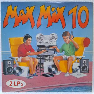 Max Mix 10 (2) Max Mix 10 – Disc Vinil 2LP VG+ (lotC) - Black Box, Olimpia, Big Fun, Lonnie Gordon, Technotronic