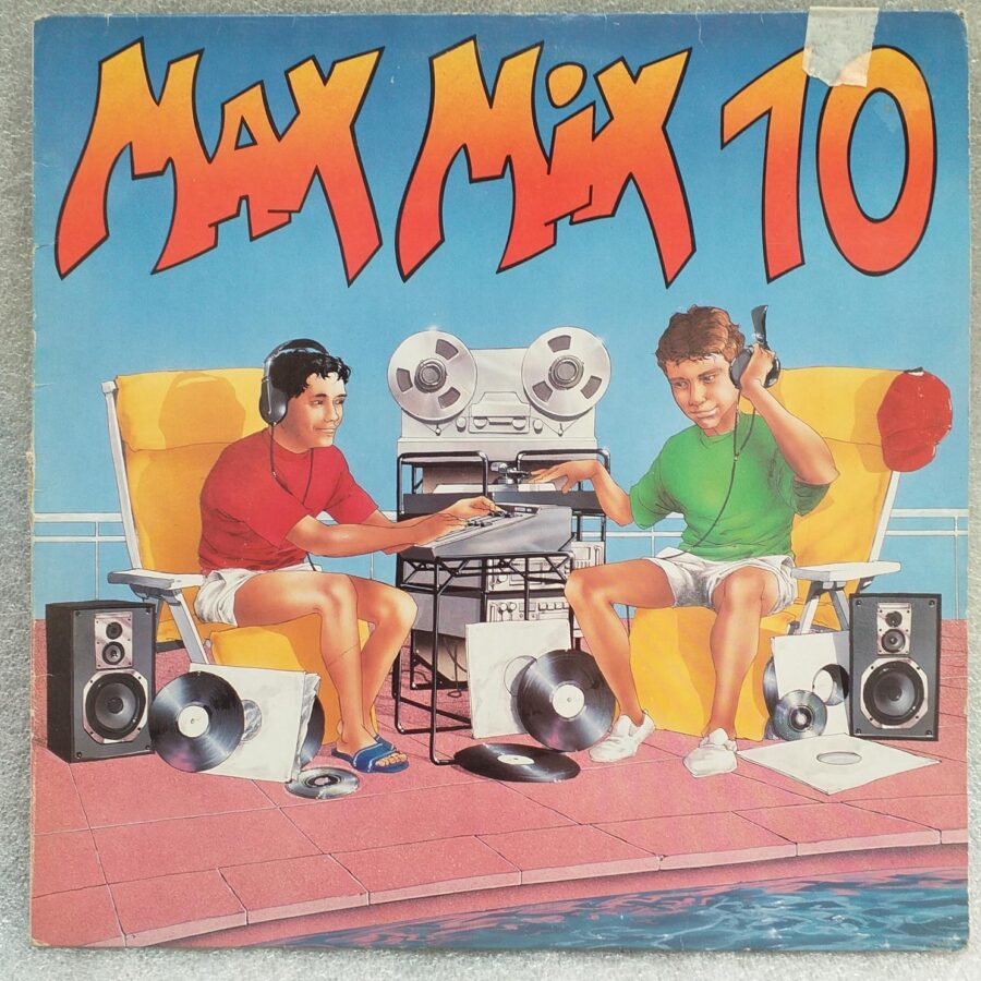 Max Mix 10 Disc VINIL LP VG Magamix Technotronic, Black Box, Olimpia ...