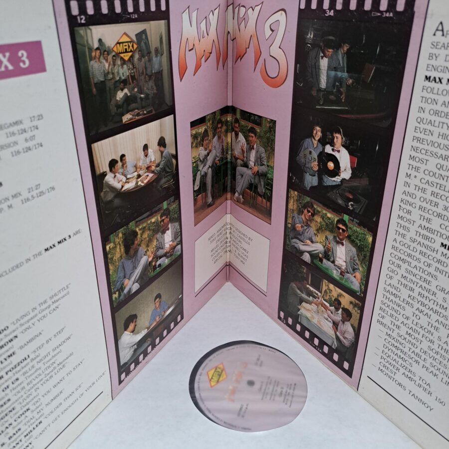 Max Mix 3 MAXMIX (El Tercer Megamix Espanol) Disc VINIL LP VG (box5) Max Mix 3 MAXMIX (El Tercer Megamix Espanol) Disc VINIL LP EX