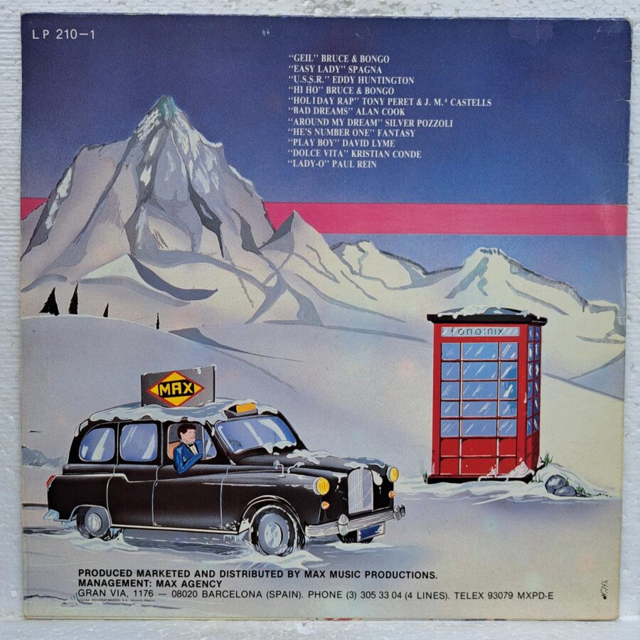 Max Mix 4 Disc VINIL LP VG+ (box5)