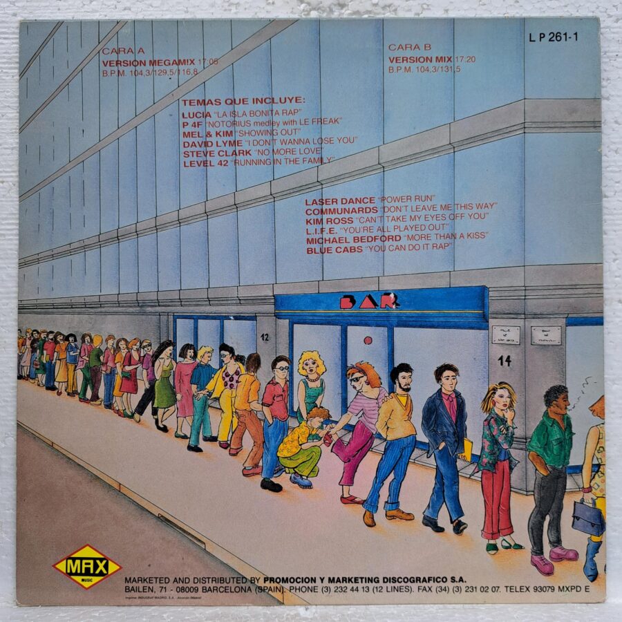 Max Mix 5 Disc VINIL LP VG+ (box5)