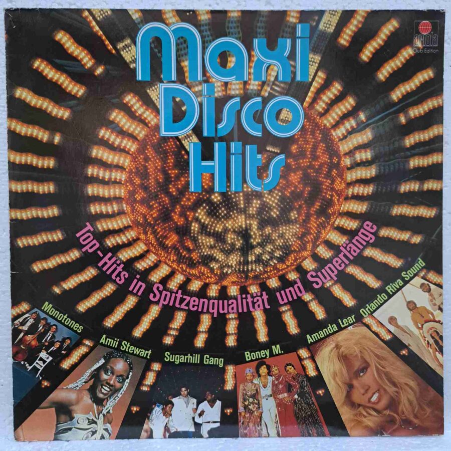 Maxi Disco-Hits – Boney M, Eruption, Monotones, A La Carte, The Teens – Disc Vinil LP VG VG+ (lotH) - 30 667 0