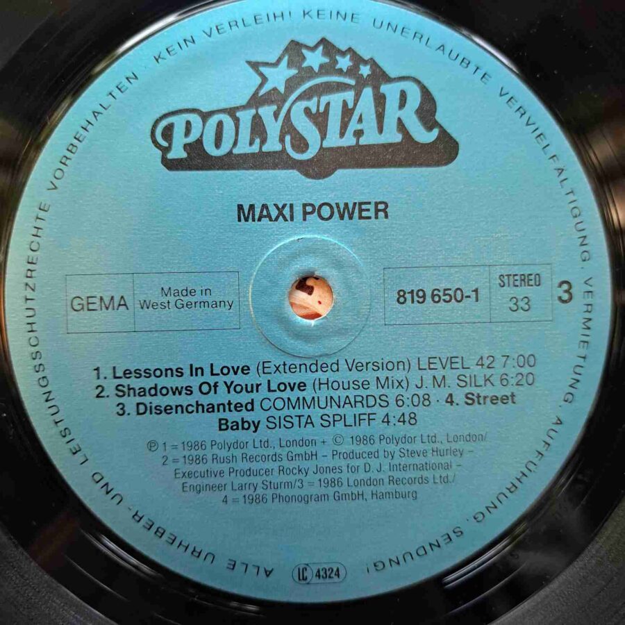 Maxi Power - Hot Stuff From Ibiza – Hubert Kah, Janet Jackson, Peter Allen, Icehouse, Sista Spliff – Disc Vinil 2LP VG VG+ (lotH) - 819 648-1
