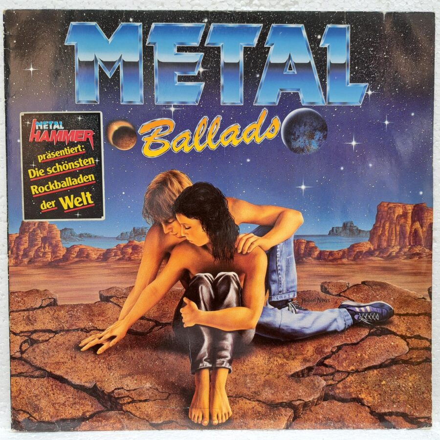 Metal Ballads Disc Vinil LP VG VG+ (lotC) Is This Love - Alone - Stll Loving You - Carrie - Love Hurts - Keep On Loving You ...