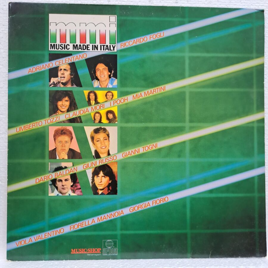 Music Made In Italy Disc VINIL LP VG + Adriano Celentano, Riccardo Fogli, Claudia Mori, Umberto Tozzi, Pooh, Gianni Togni Gianni Togni...