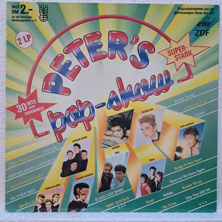 Peter's Pop-Show – Depeche Mode, Mandy, Saga, Dalbello, Den Harrow – Disc Vinil 2LP VG VG+ (lotH) - 303 165