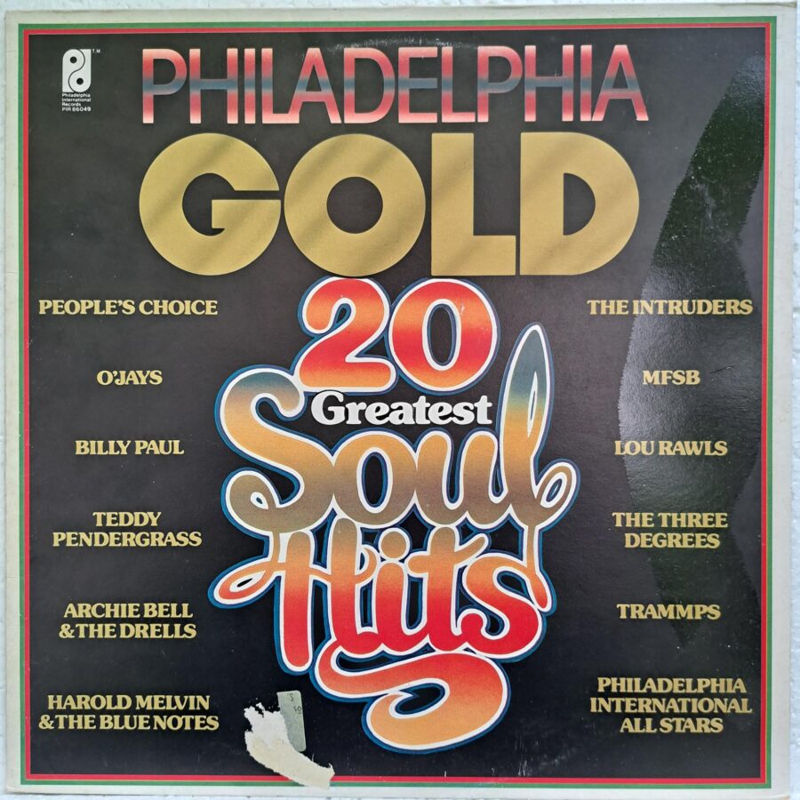 Philadelphia Gold 20 Greatest Soul Hits – Disc Vinil LP VG+ (lotB) - Billy Paul, The O'Jays, People's Choice, The Trammps, The Three Degrees