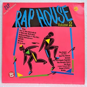 Rap House Volume 2 Disc VINIL LP VG+ (box6) Snap Rap House Volume 2 Disc VINIL 2LP VG+ (box6) Snap, The 2 Live Crew, D-Mob Feat. Nuff Juice, ICE MC, Mr. Lee, Rob 'N' Raz With Leila K, De La Soul Feat. The Jungle Brothers, Queen Latifah & Q-Tips