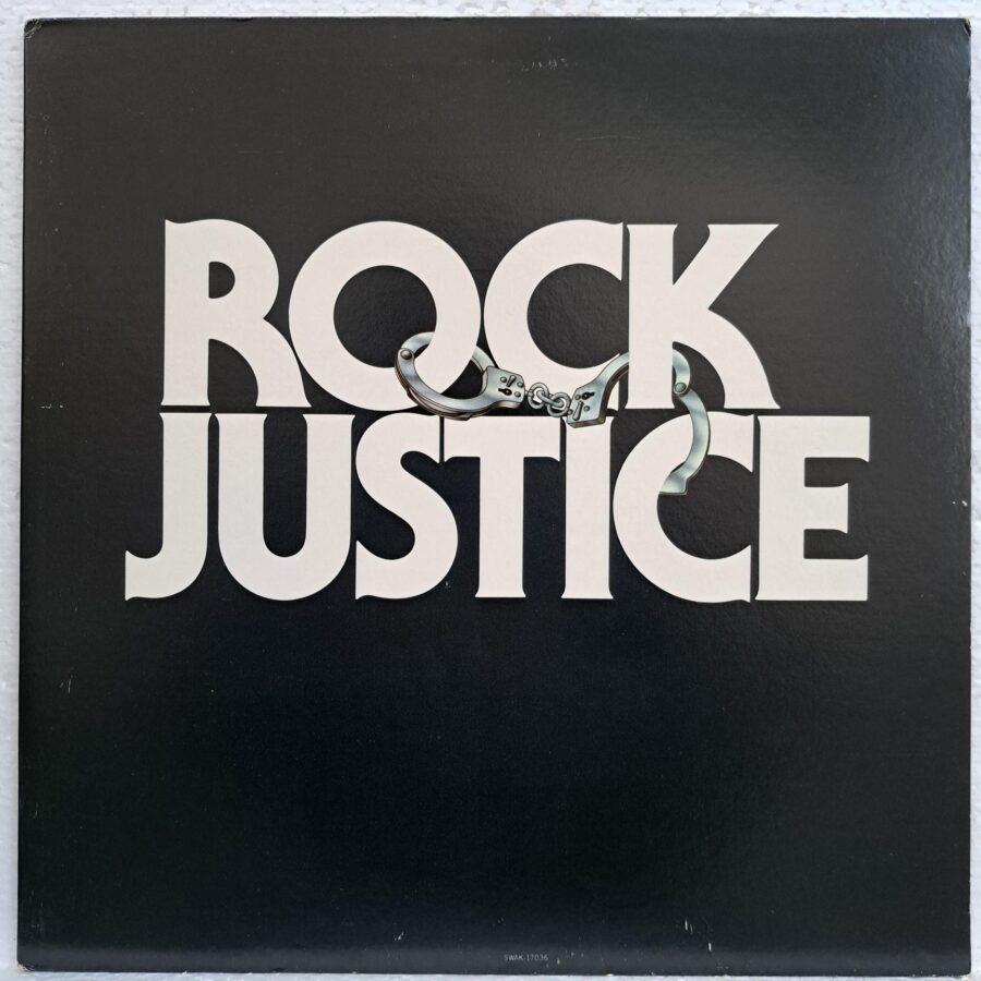 Rock Justice Disc VINIL LP VG+ Jeff Pilson, Alex Bendahan, Ric Devon, Rocky Sullivan, Mike Varney ... USA