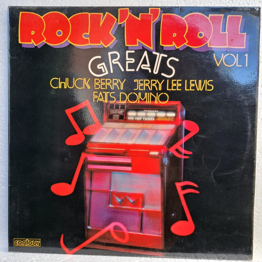 Rock 'N' Roll Greats Vol 1 Disc VINIL LP VG (box8) Jerry Lee Lewis - Chuck Berry - Fats Domino