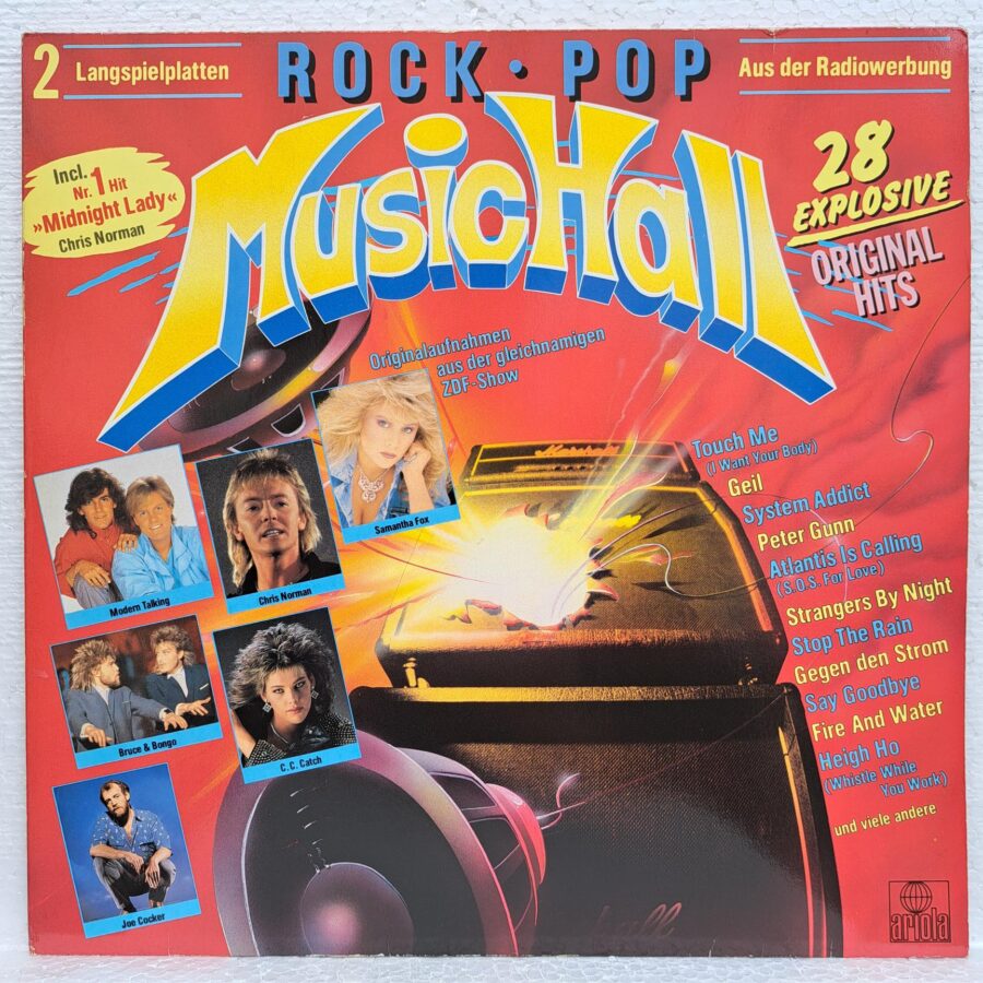 Rock - Pop - Music Hall Disc VINIL 2LP VG+ Chris Norman - C C Catch - Silent Circle - Phyllis Rhodes - Modern Talking - Bruce + Bongo ...