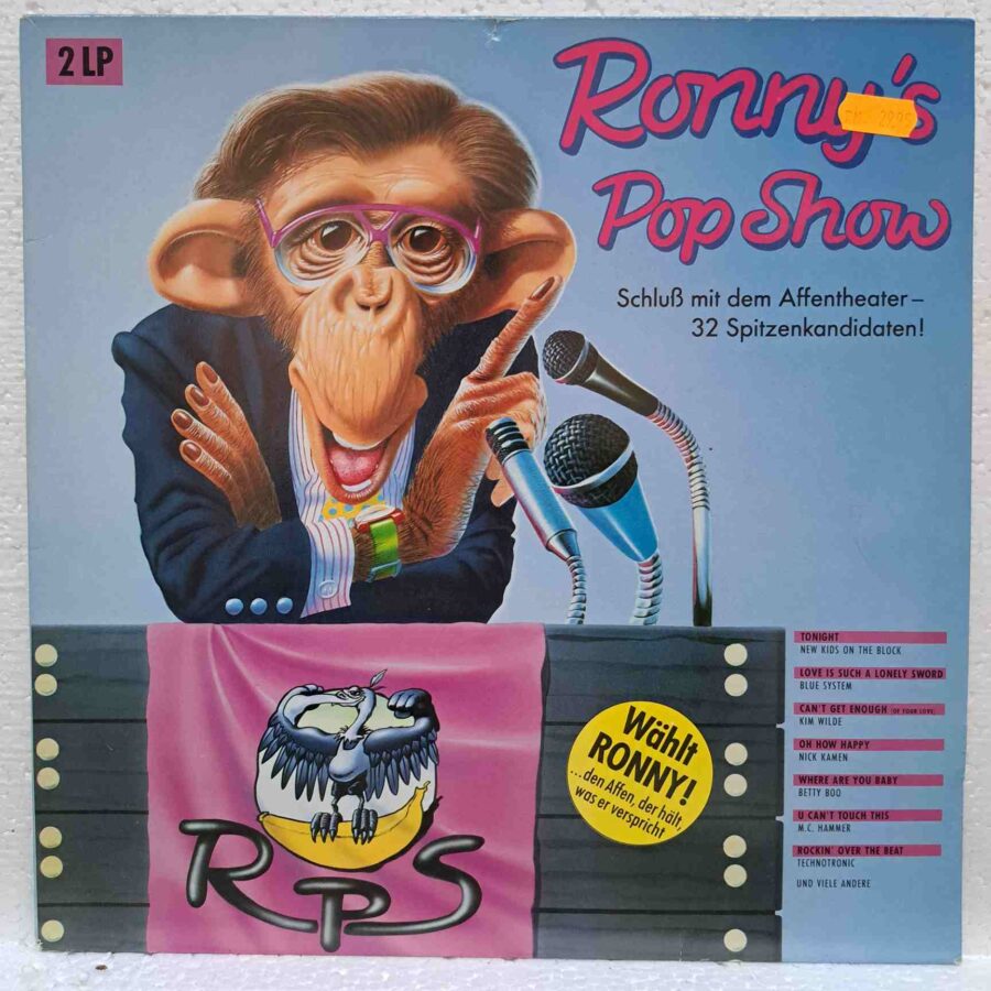 Ronny's Pop Show 16 – Disc Vinil 2LP VG+ (lotG) - Blue System, Gary Fane, Betty Boo, Talk Talk, Stax