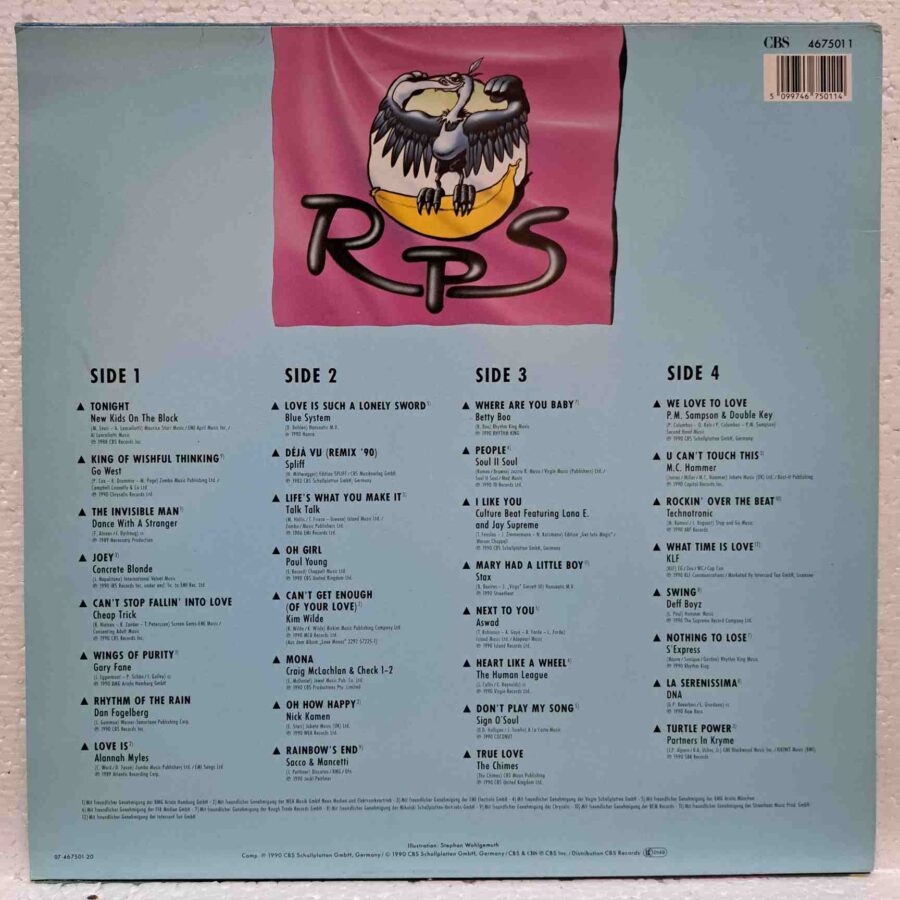 Ronny's Pop Show 16 – Disc Vinil 2LP VG+ (lotG) - Blue System, Gary Fane, Betty Boo, Talk Talk, Stax