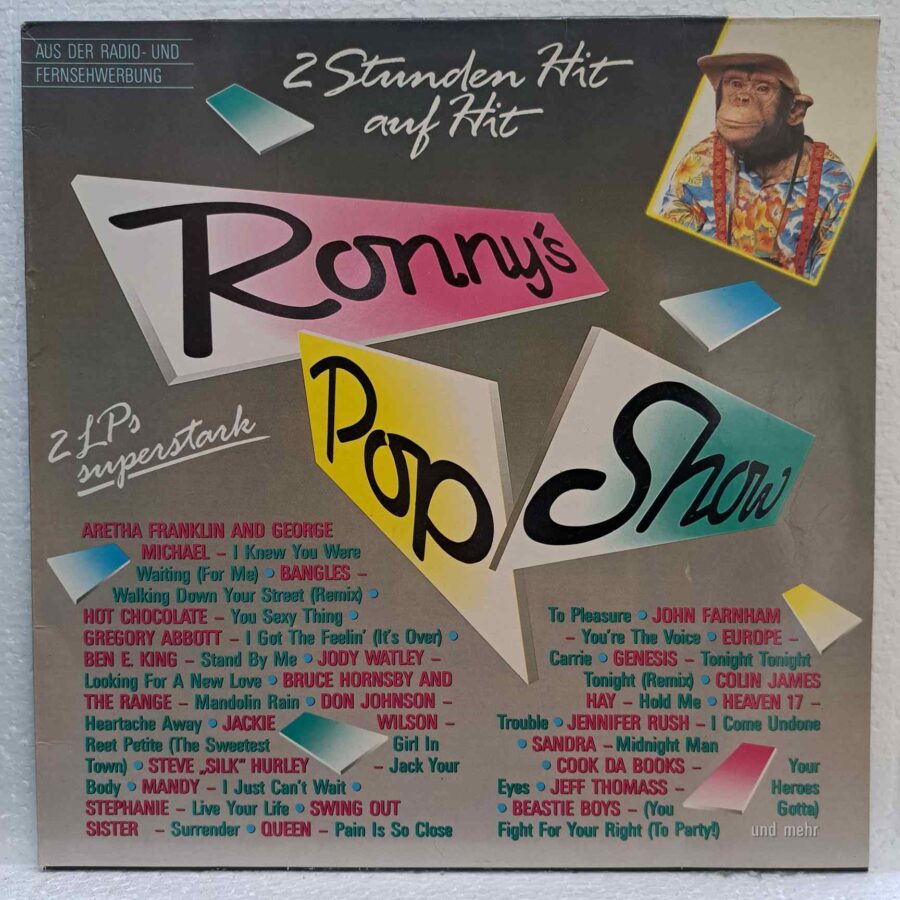 Ronny's Pop Show 9 (2) Ronny's Pop Show 9 – Queen, Hot Chocolate, Sandra, Stephanie, Don Johnson - Disc Vinil 2LP VG VG+