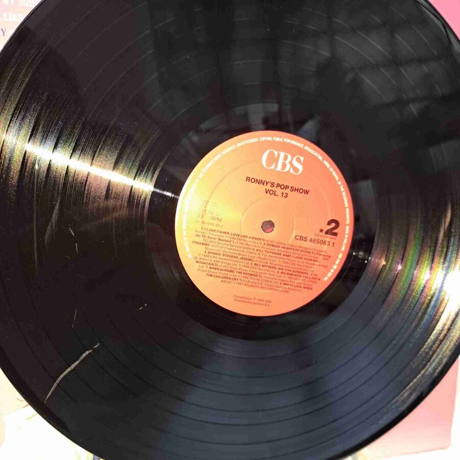 Ronny's Pop Show No. 13 - Tanita Tikaram, Enya, Sandra, Inner City - Disc Vinil LP VG+ (lotM)