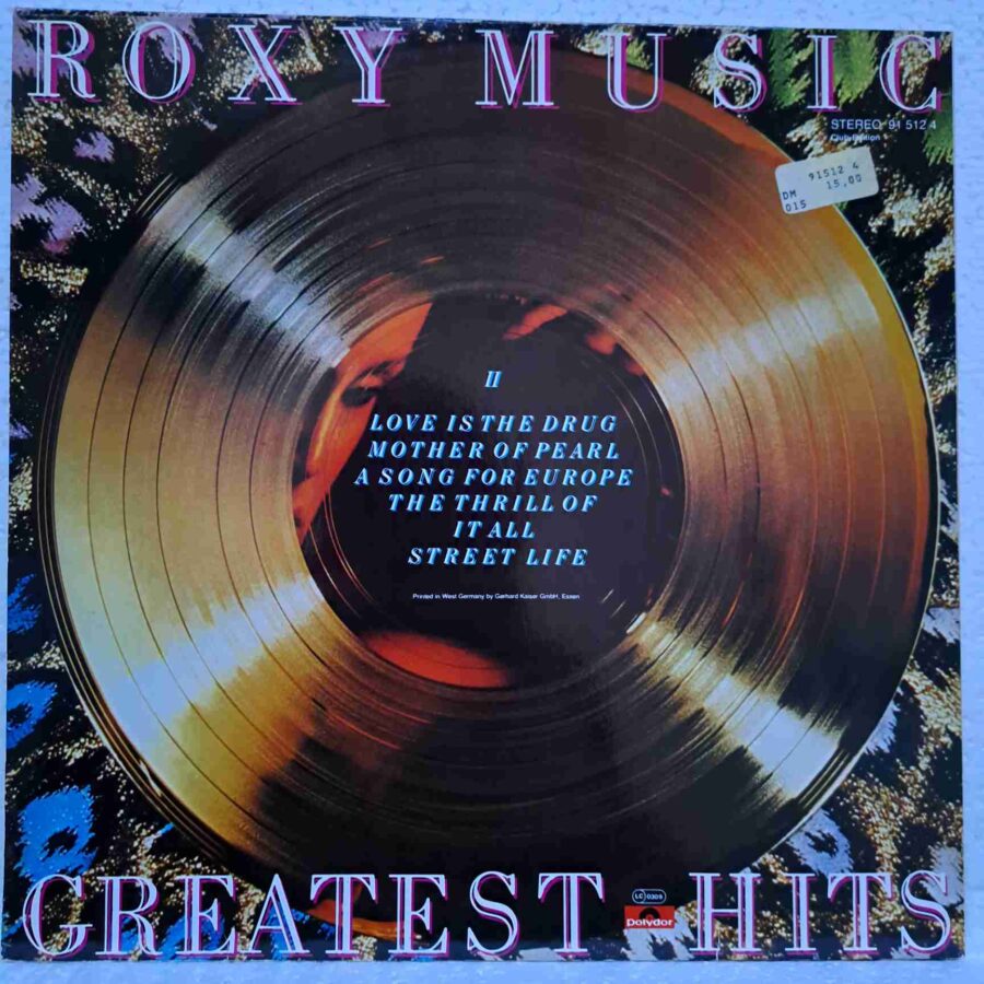 Roxy Music – Greatest Hits – Disc Vinil LP VG VG+ (lotH)