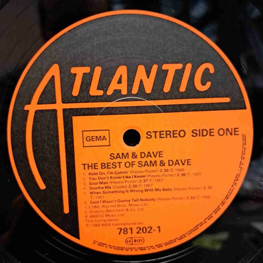 Sam & Dave – The Best Of Sam & Dave – Disc Vinil LP VG+ (lotI)
