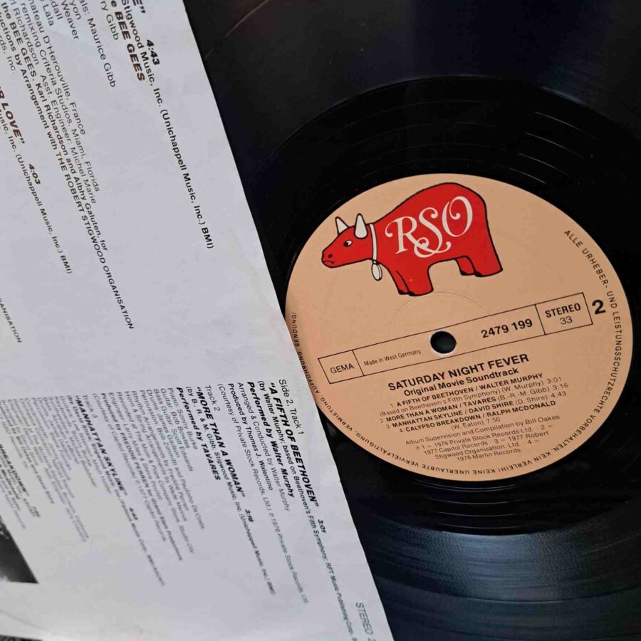 Saturday Night Fever (The Original Movie Sound Track) – Bee Gees, Tavares, David Shire, Bill Oakes, MFSB - Disc Vinil 2LP VG VG+ (lotH) - 26 58 123