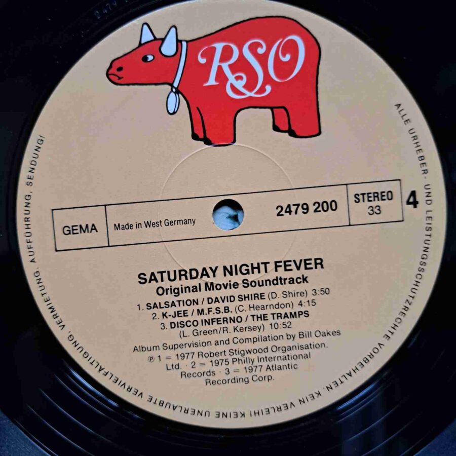 Saturday Night Fever (The Original Movie Sound Track) – Bee Gees,Tavares, David Shire, Bill Oakes – Disc Vinil 2LP VG+ (lotM)