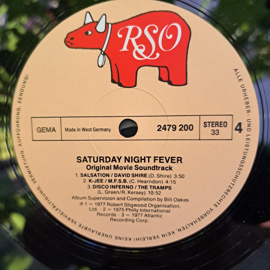 Saturday Night Fever (The Original Movie Sound Track) – Disc Vinil LP VG+ (lotB) - Bee Gees, Walter Murphy, Yvonne Elliman, David Shire, Ralph McDonald, The Trammps