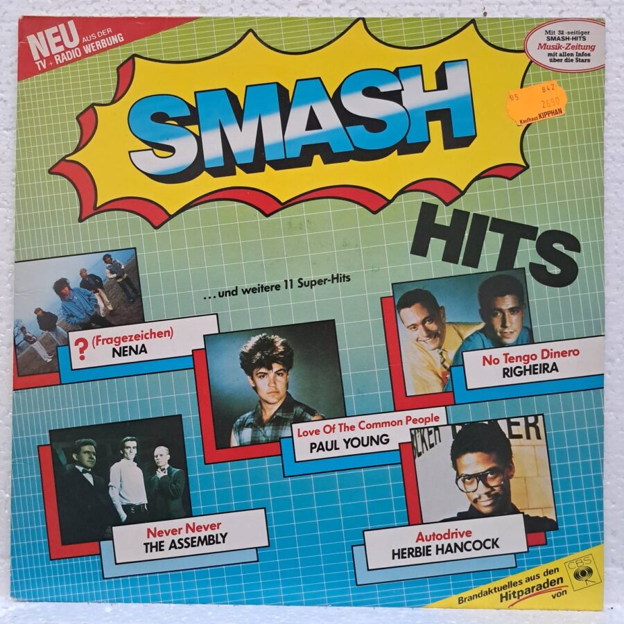 Smash Hits – Disc Vinil LP VG+ UB40, Wham!, Gazebo, Billy Joel, Righeira, Righeira