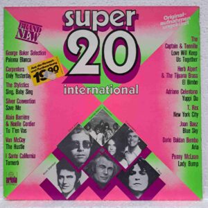 Super 20 International (2) Super 20 International - Elton John, Adriano Celentano, Carl Douglas, The Captain & Tennille - Disc Vinil LP VG+ (lotM)