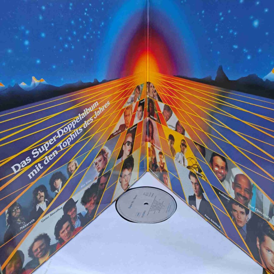 Super Hit-News – Disc Vinil 2LP VG+ (lotI) - Elton John, Gazebo, Hot Chocolate, Eddy Grant, Frank Duval