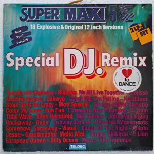 Super Maxi 5 (Special DJ. Remix) Disc colorat VINIL LP VG Billy Ocean Super Maxi 5 (Special DJ. Remix) Disc colorat VINIL 2LP VG Billy Ocean, Righeira, Moti Special, P. Lion, Melissa, Fun Fun ...