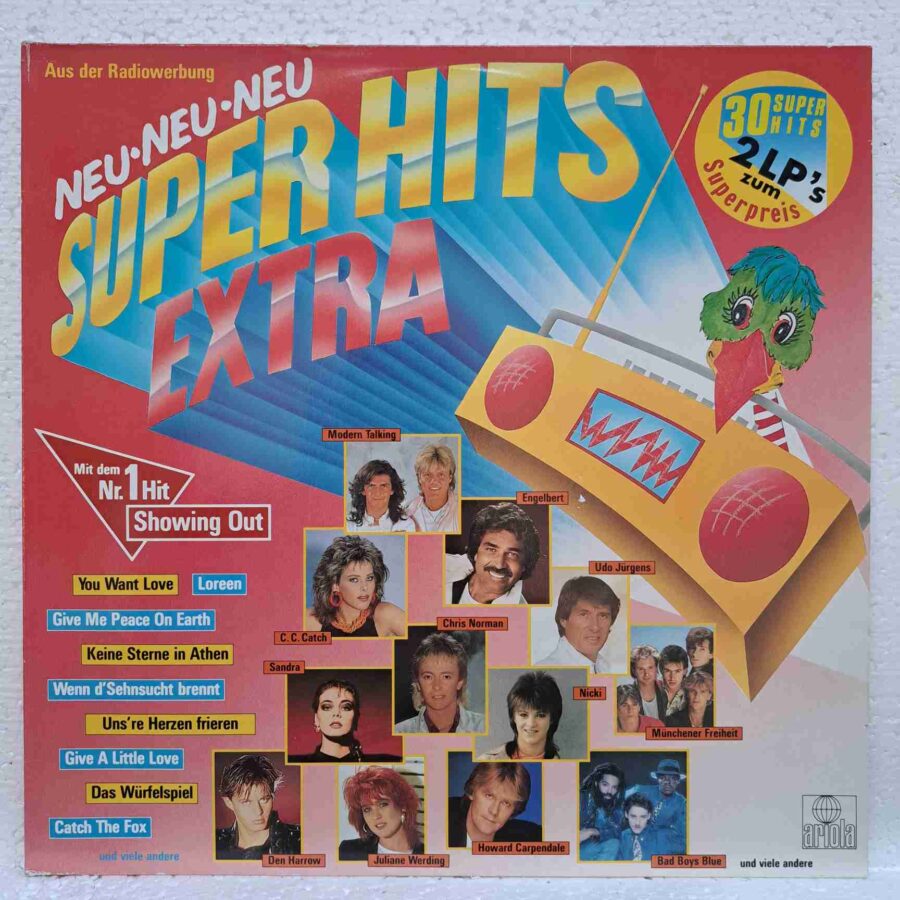 Superhits Extra – Disc Vinil 2LP VG VG+ (lotR) - Bad Boys Blue, Chris Norman, Sandra, Modern Talking, C.C. Catch, Billy Ocean