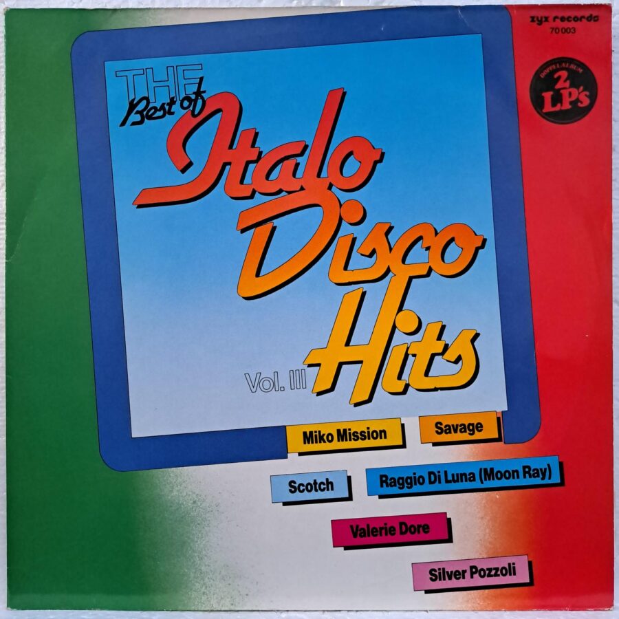 The Best Of Italo Disco Hits Vol. III 3 Disc VINIL LP VG+ (box3) Scotch, Savage , Valerie Dore, MAX HIM, Silver Pozzoli , Miko Mission ....
