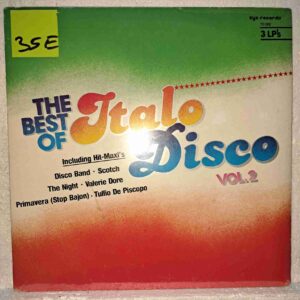The Best Of Italo-Disco Vol. 2 – Scotch, Tullio De Piscopo, Brian Martin, Dust Man, Paul Sharada, Ken Laszlo – Disc Vinil 3LP VG+ (lotI) - resigilat - 70 002