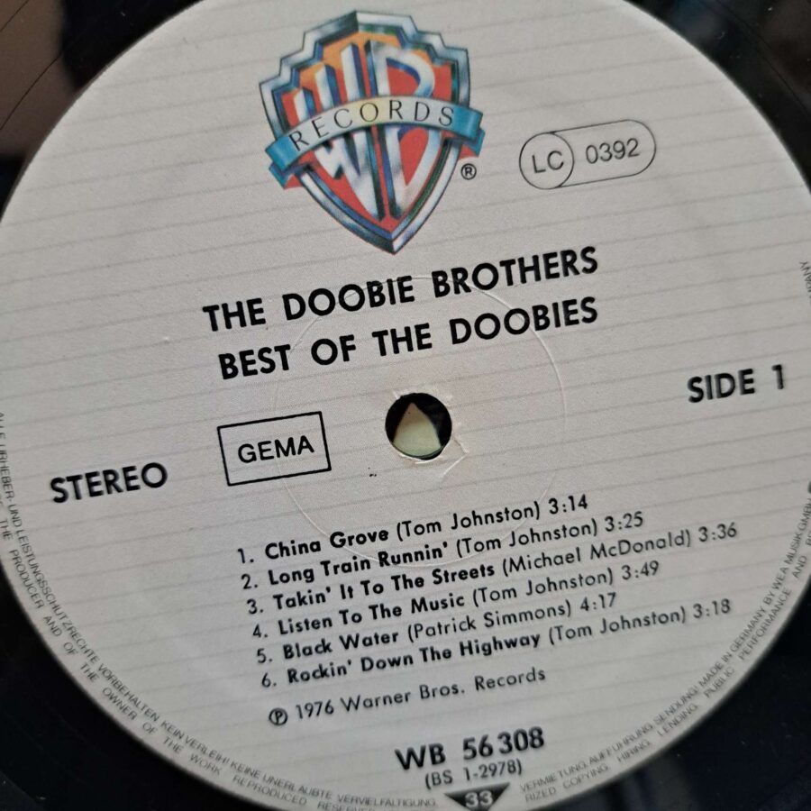 The Doobie Brothers – Best Of The Doobies – Disc Vinil LP VG+ (lotE)
