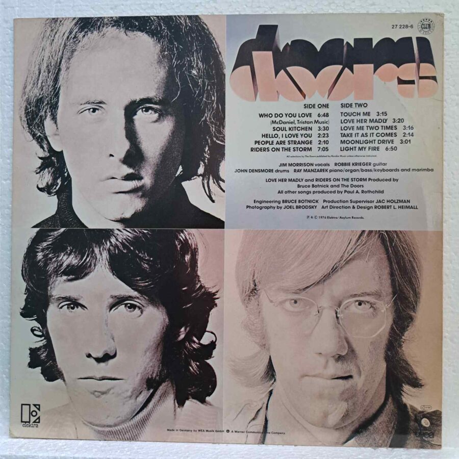 The Doors – The Best Of Doors – Disc Vinil LP VG+ (lotG)