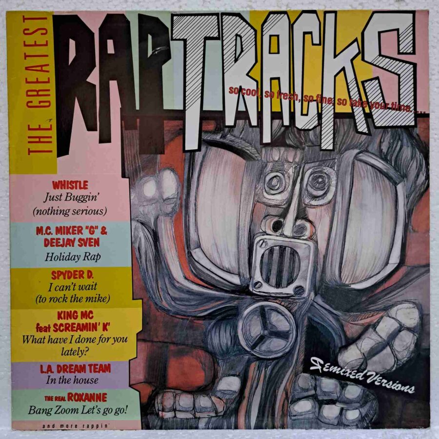 The Greatest Rap Tracks - MC Miker G., Midi Marvel, Spyder-D, Whistle - Disc Vinil LP VG+ (lotM)