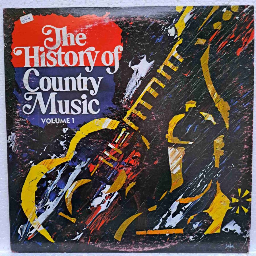 The History Of Country Music - Volume 1 - Johnny Cash, Jimmy Rodgers, Hank Williams, Patti Page, - Disc Vinil 2LP VG+ (lotM)