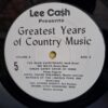 The History Of Country Music - Volume 5 Disc VINIL LP VG VG+ (box2) Eddy Arnold - Hank Snow - Porter Wagoner - Bobby Bare - Waylon Jennings ....