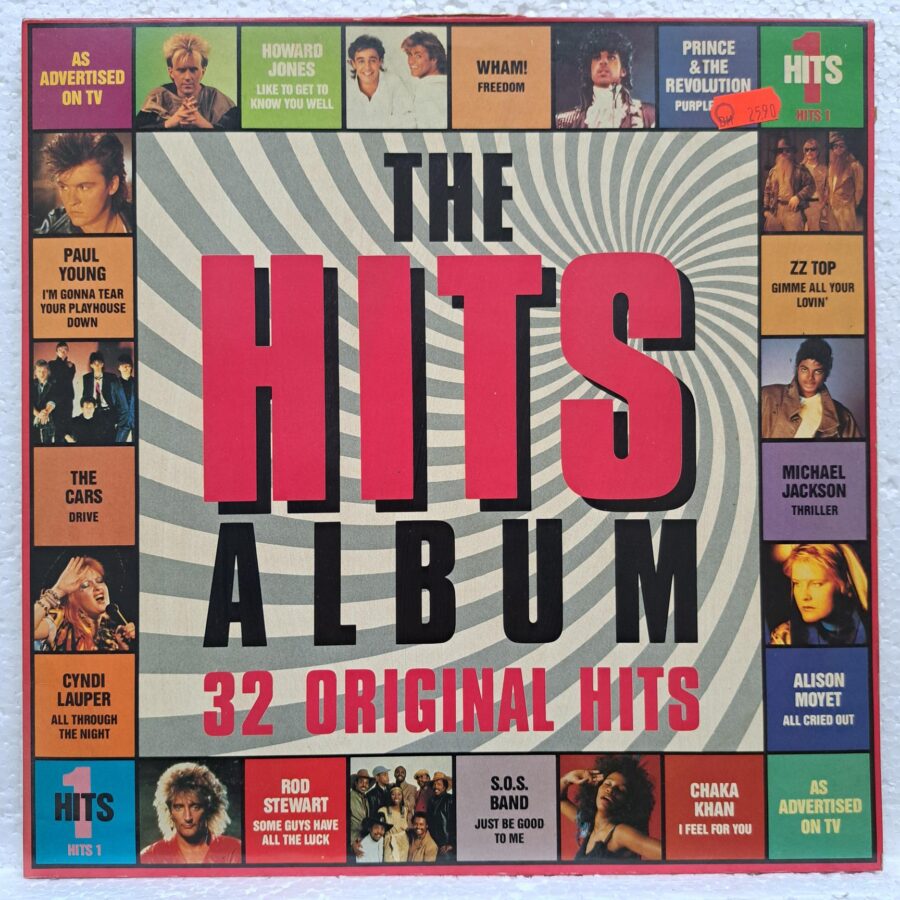 The Hits Album Disc Vinil 2LP VG+ (lotC) Wham! - ZZ Top - Sade - George Michael - Prince And The Revolution - Michael Jackson - Billy Ocean - Laura Branigan - Alphaville ...