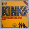 The Kinks – 20 Golden Greats Disc VINIL LP VG VG+